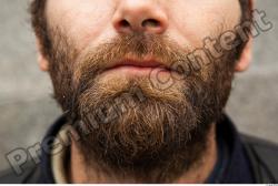 Mouth Casual Average Bearded Street photo references